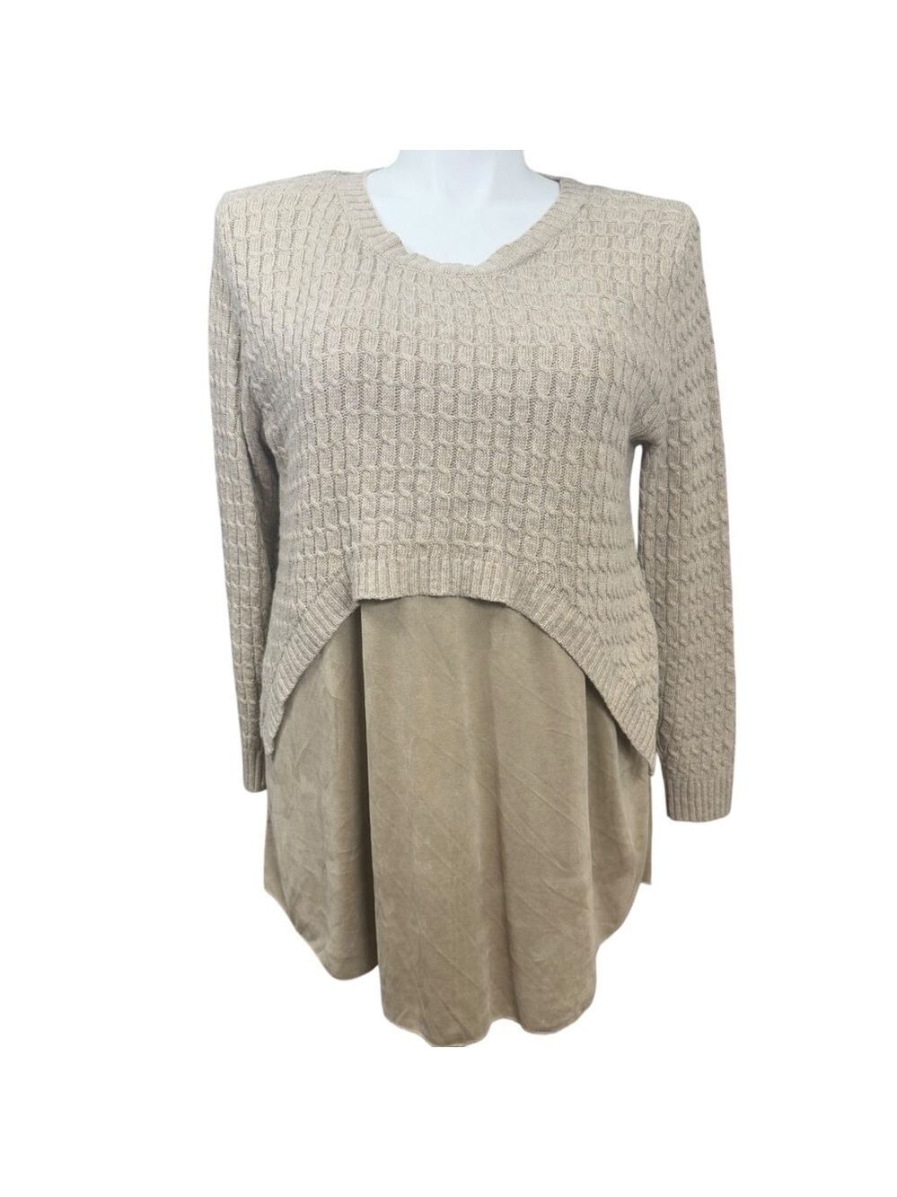 Selfie‎ Couture Sweater, M/L, Beige